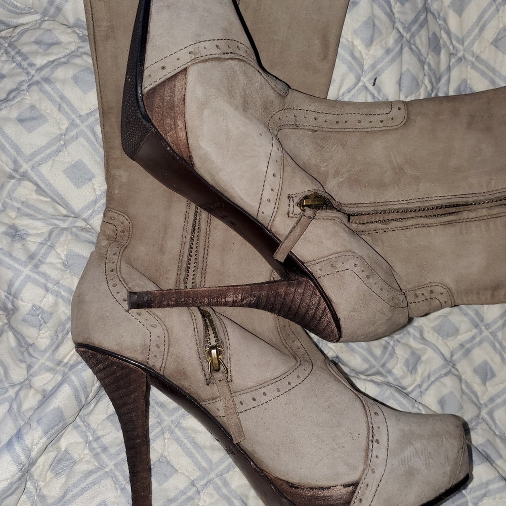 Elizabeth & James Sq.Toe Stiletto Franky Boots - Picture 6 of 14